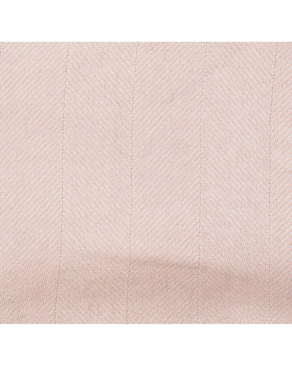 A Peace Treaty Handwoven Rena Scarf in Blush with Leather Fringe A Peace Treaty Handwoven Rena Scarf in Blush with Leather Fringe