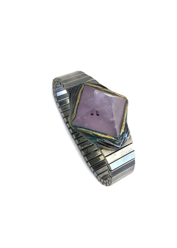 Adina Mills Time to Rock Lilac Quartz Bracelet Adina Mills Time to Rock Lilac Quartz Bracelet
