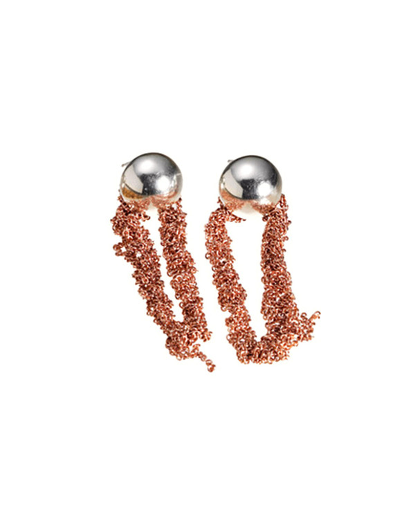 Arielle De Pinto Crying Island Earrings in Rose Gold Arielle De Pinto Crying Island Earrings in Rose Gold