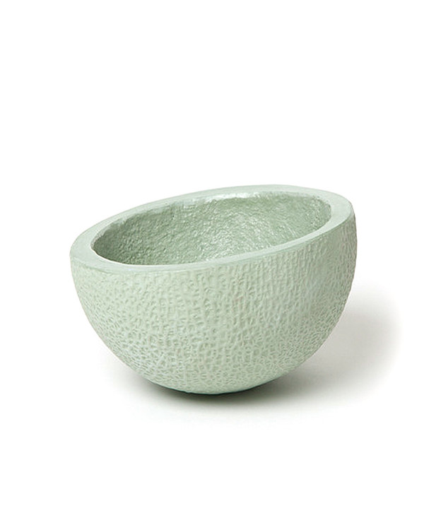 Chen & Kai Green Cantelope Stone Fruit Planter Chen & Kai Green Cantelope Stone Fruit Planter