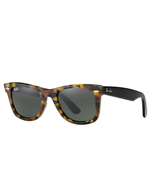 Ray-Ban Wayfarer Sunglasses Spotted Black Havana Ray-Ban Wayfarer Sunglasses Spotted Black Havana