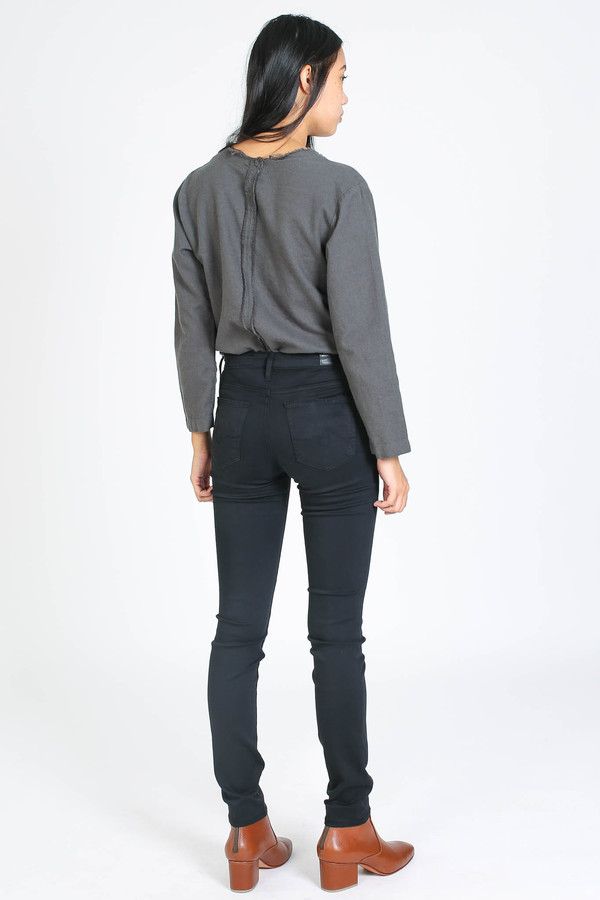 AG Jeans Sateen Prima in Super Black AG Jeans Sateen Prima in Super Black
