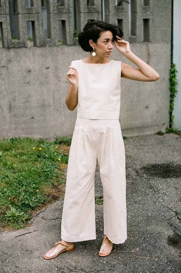 Ilana Kohn Kate Crop - natural Ilana Kohn Kate Crop - natural