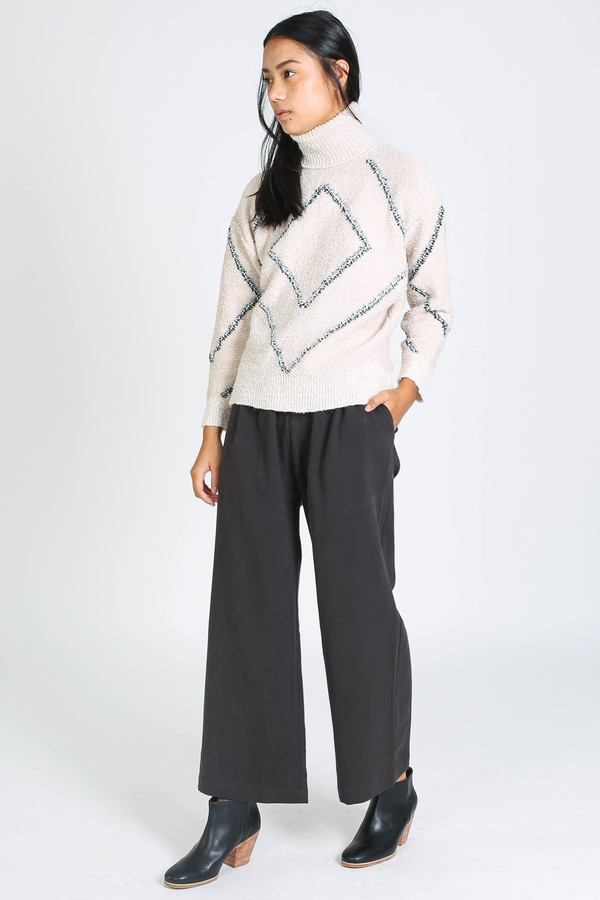 Antik Batik Sofian Sweater in Cream Antik Batik Sofian Sweater in Cream