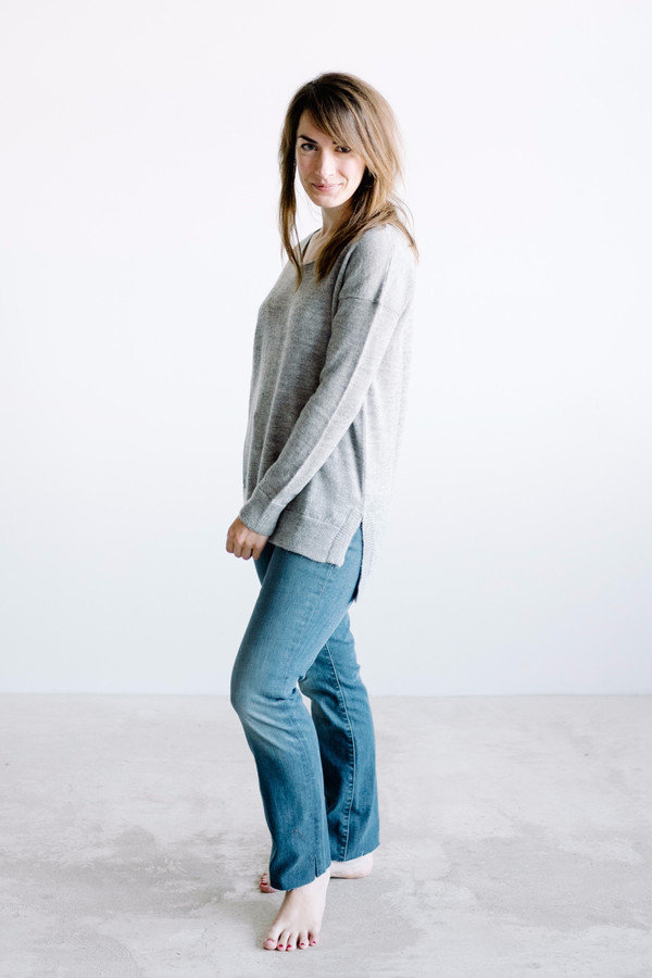 Poppy + Pima Sally Pullover // Gray Poppy + Pima Sally Pullover // Gray
