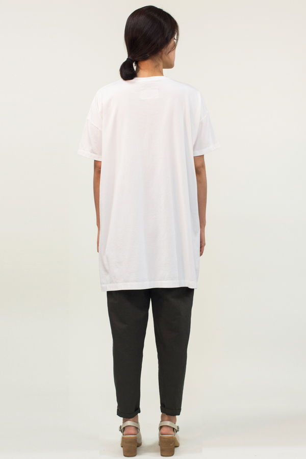 Universal Tissu Basic Tee- White Universal Tissu Basic Tee- White