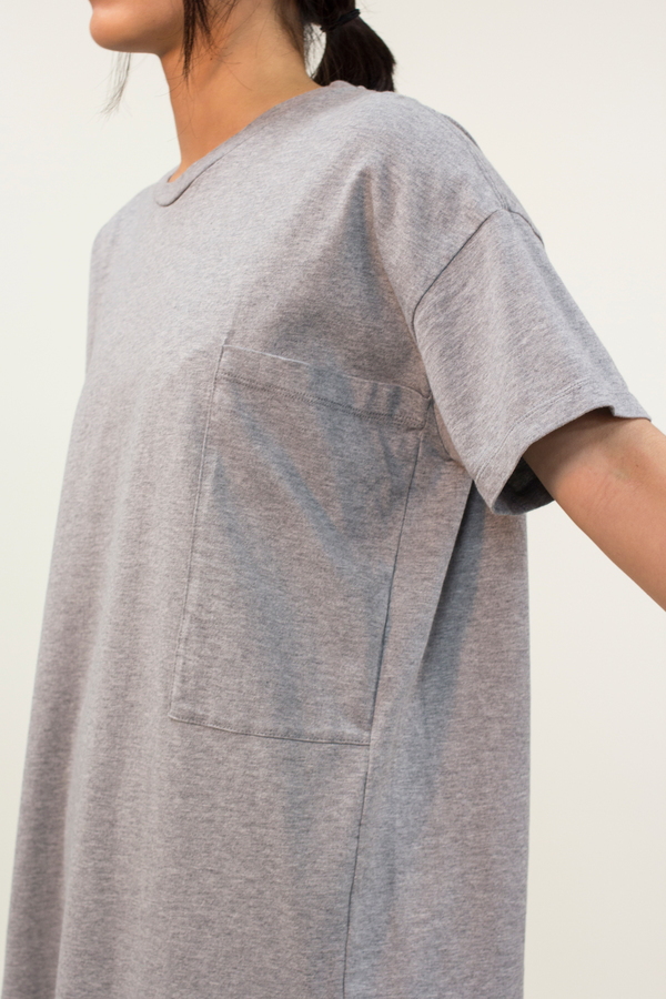 Universal Tissu Basic Tee- Gray Universal Tissu Basic Tee- Gray
