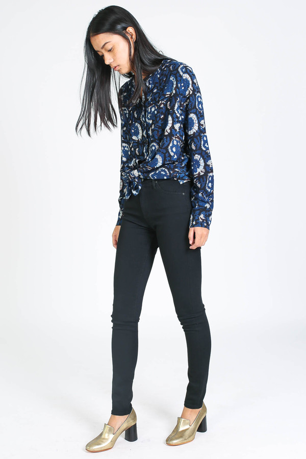 AG Jeans Farrah jean in super black AG Jeans Farrah jean in super black
