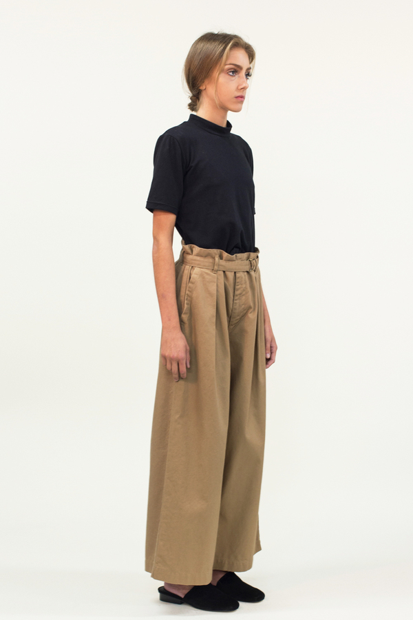Universal Tissu Wide Leg Pants- Mocha Universal Tissu Wide Leg Pants- Mocha