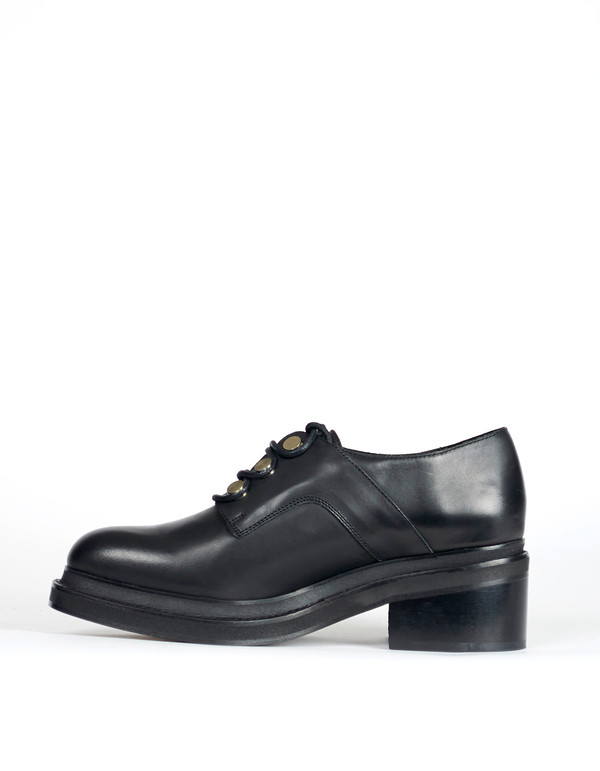 Miista Carey Lace-Up Boot Black Miista Carey Lace-Up Boot Black
