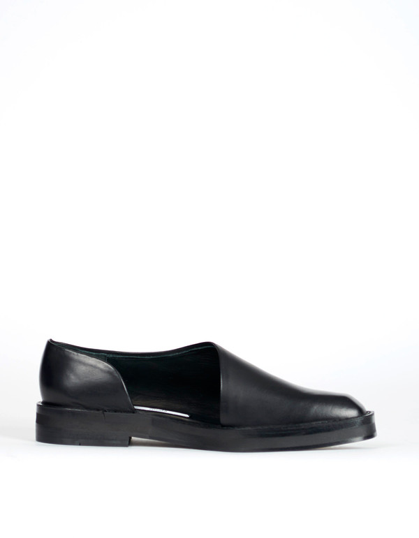 Miista Jessica Cut-Out Oxford Black Miista Jessica Cut-Out Oxford Black
