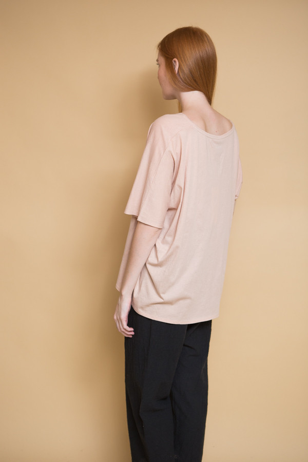 Kowtow Building Block Oversized Tee / Blush Kowtow Building Block Oversized Tee / Blush