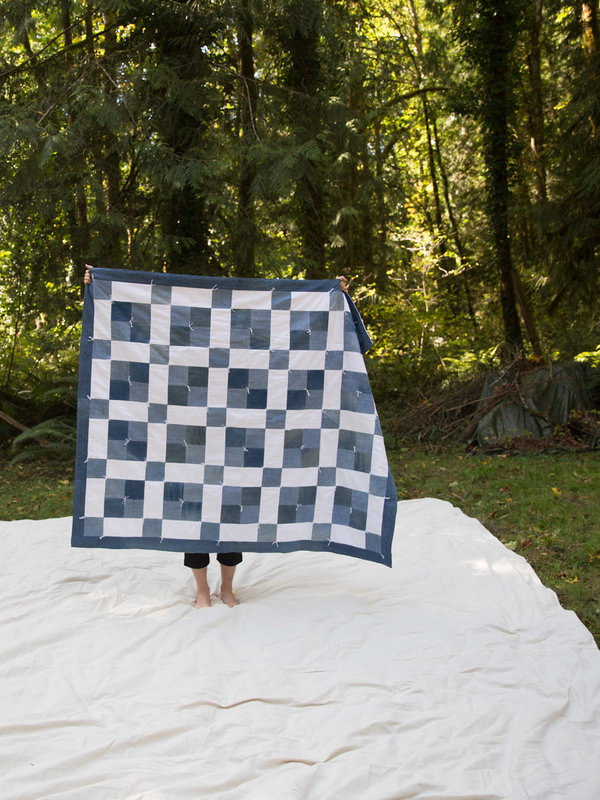 DUO NYC Denim Patch Quilt DUO NYC Denim Patch Quilt