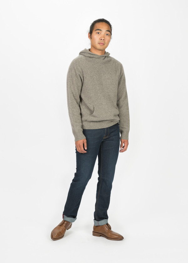 Evam Eva Seamless Cashmere Hoodie Evam Eva Seamless Cashmere Hoodie