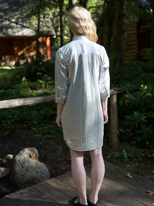 Wray Silver Painter Dress Wray Silver Painter Dress