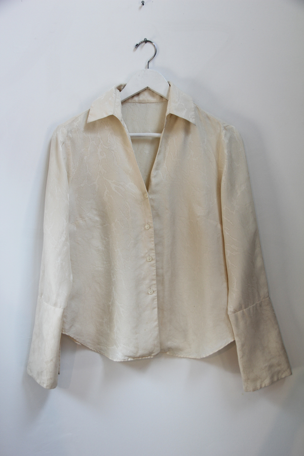 Hey Jude Ivory Silk Blouse Hey Jude Ivory Silk Blouse