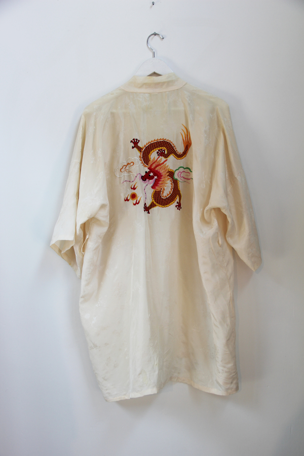 Hey Jude Vintage Silk Dragon Kimono Hey Jude Vintage Silk Dragon Kimono