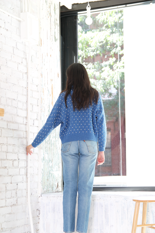 DUO NYC Vintage beaded knit cardigan DUO NYC Vintage beaded knit cardigan