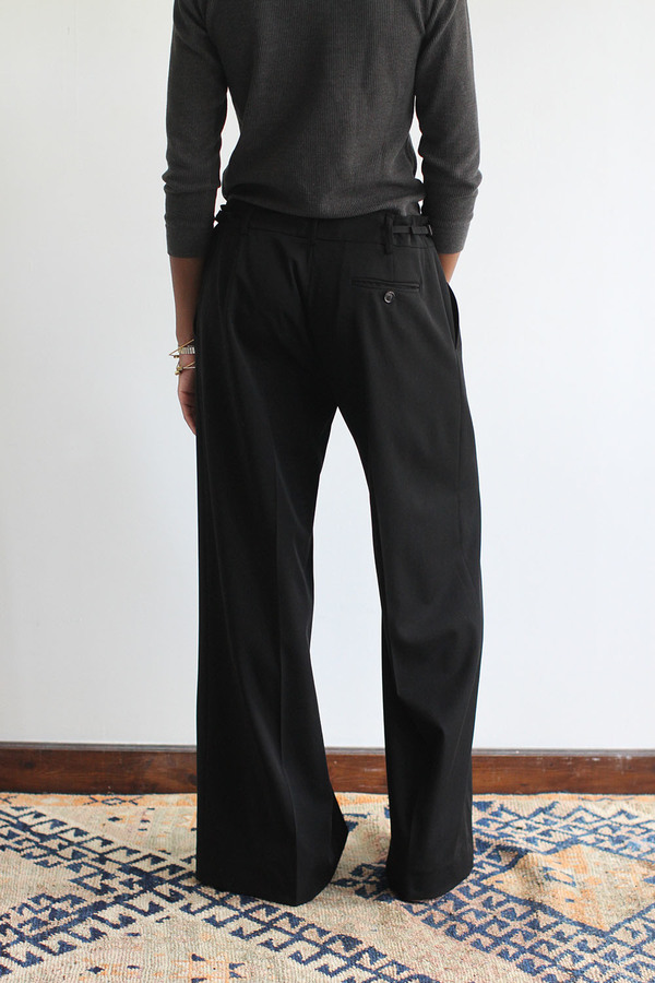 SomeLikeUs Vintage Linen Piazza Sempione Wide Leg Pants SomeLikeUs Vintage Linen Piazza Sempione Wide Leg Pants