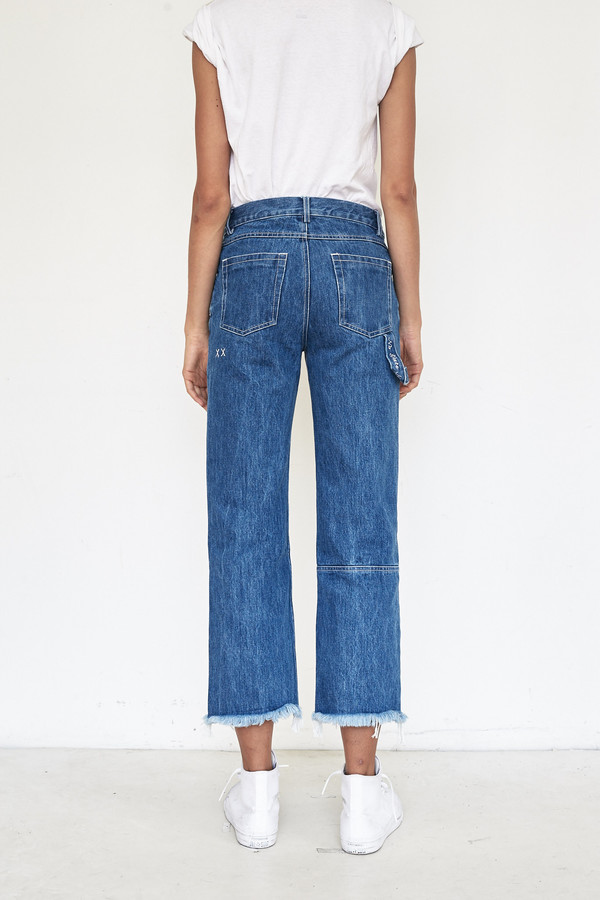 Sandy Liang Cotton Grandpa Jeans Sandy Liang Cotton Grandpa Jeans