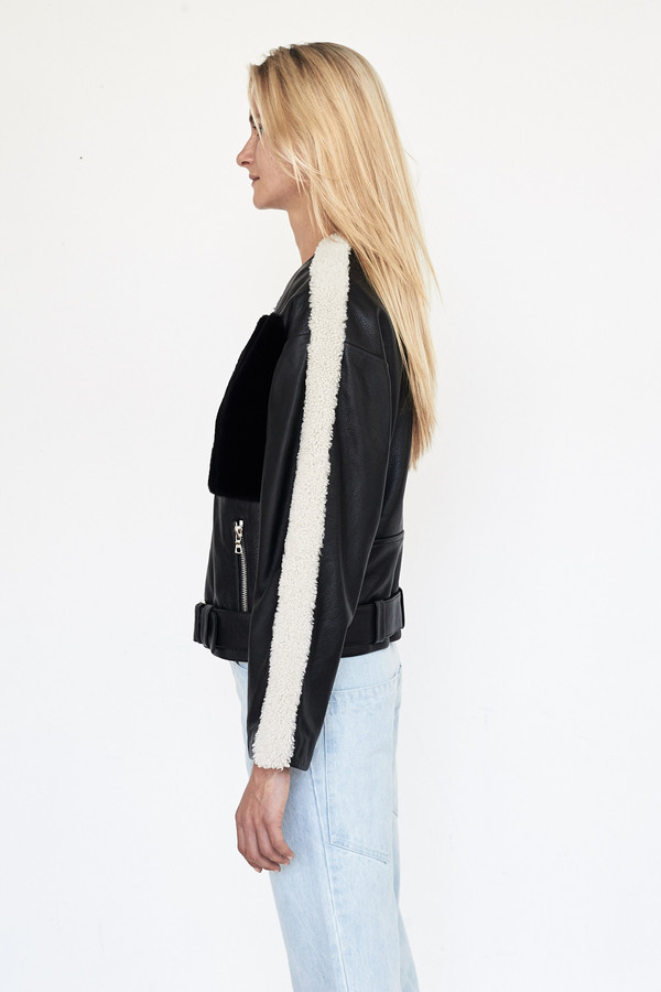 Sandy Liang Leather Rickal Jacket Sandy Liang Leather Rickal Jacket