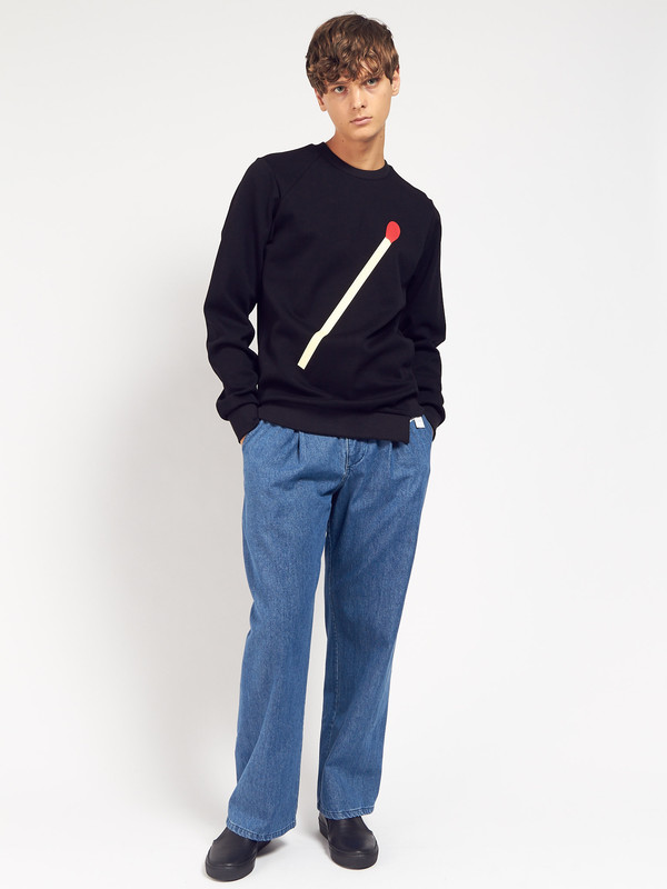 Men's Drink Beer Save Water Matchstick Sweatshirt Men's Drink Beer Save Water Matchstick Sweatshirt