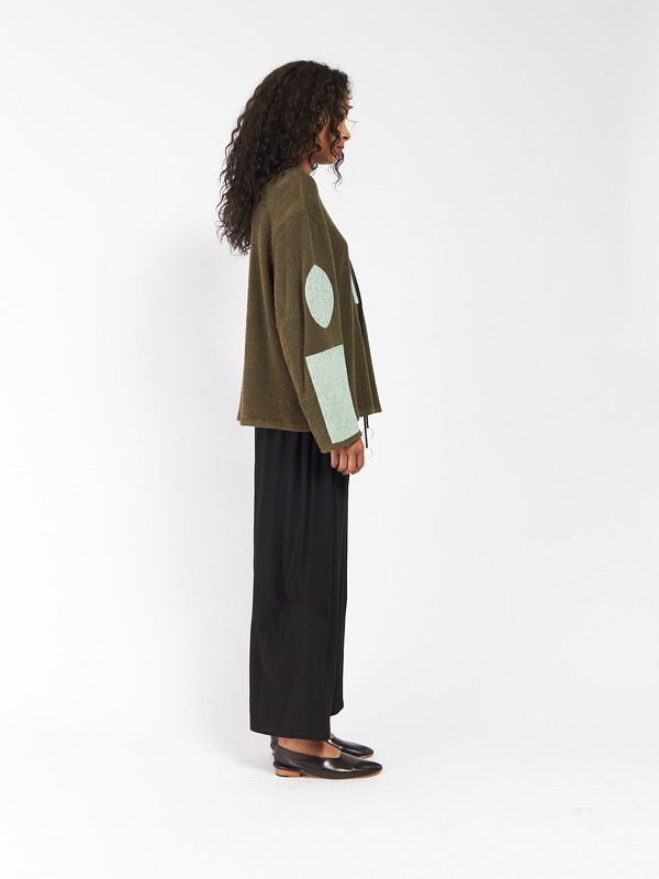CF Goldman Patch Pullover Green CF Goldman Patch Pullover Green