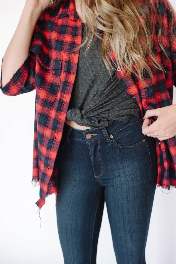Sunday Supply Co. Fringe Plaid Sunday Supply Co. Fringe Plaid