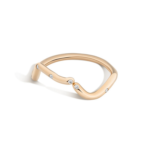 Shahla Karimi 14K Gold Subway Fine Ring - Inwood to WTC Shahla Karimi 14K Gold Subway Fine Ring - Inwood to WTC