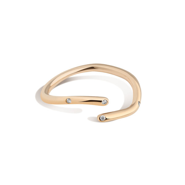 Shahla Karimi 14K Gold Subway Fine Ring - Central Park to City Hall Shahla Karimi 14K Gold Subway Fine Ring - Central Park to City Hall