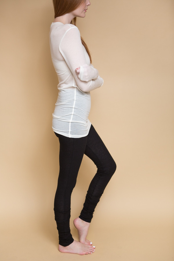 Can Pep Rey Skinny Long Sleeve T-Shirt / Snow White Can Pep Rey Skinny Long Sleeve T-Shirt / Snow White