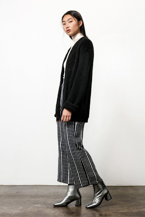 Osei-Duro Boucle Cardigan in Black Osei-Duro Boucle Cardigan in Black