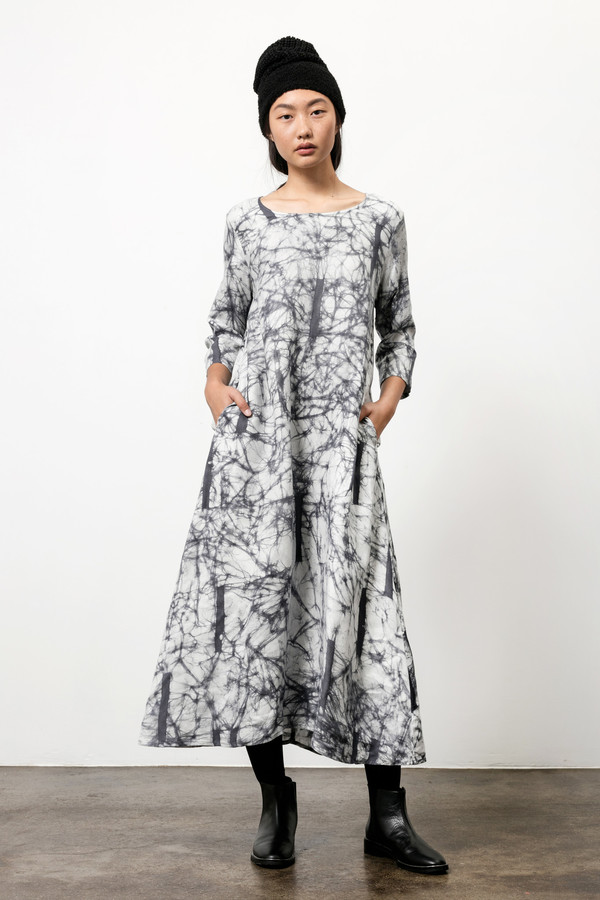 Osei-Duro Nima Dress in Broken Barcode Osei-Duro Nima Dress in Broken Barcode
