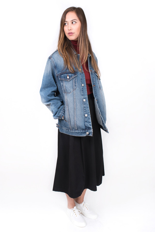 Earnest Sewn Cecil Oversized Denim Jacket Earnest Sewn Cecil Oversized Denim Jacket