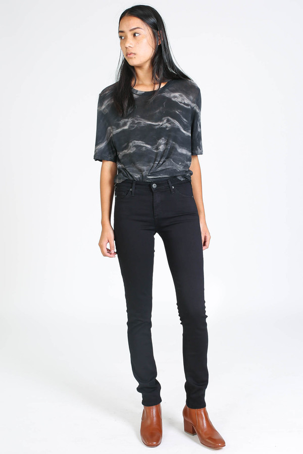 AG Jeans Prima black mid-rise skinny jean AG Jeans Prima black mid-rise skinny jean