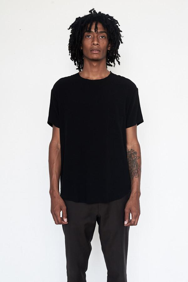 Assembly New York Crepe Woven T-Shirt Assembly New York Crepe Woven T-Shirt