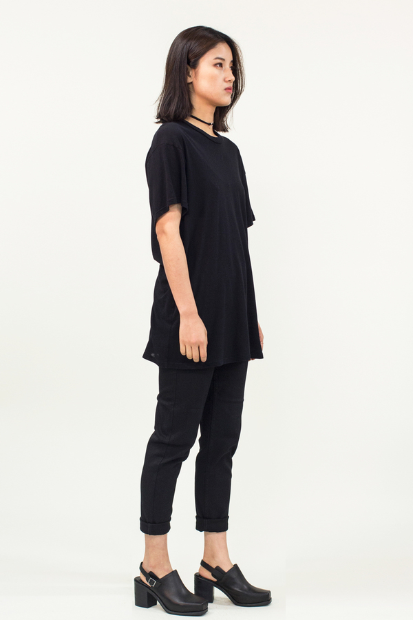 LACAUSA Tall Tee- Black LACAUSA Tall Tee- Black