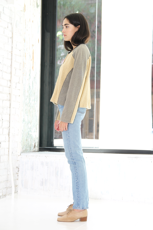 DUO NYC Vintage Color Block Cardigan DUO NYC Vintage Color Block Cardigan
