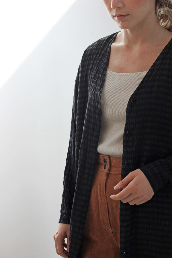 Hey Jude Gauzy Silk Cardigan Hey Jude Gauzy Silk Cardigan