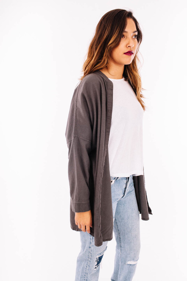 Black Crane Square Shirt (Dark Shadow) Black Crane Square Shirt (Dark Shadow)