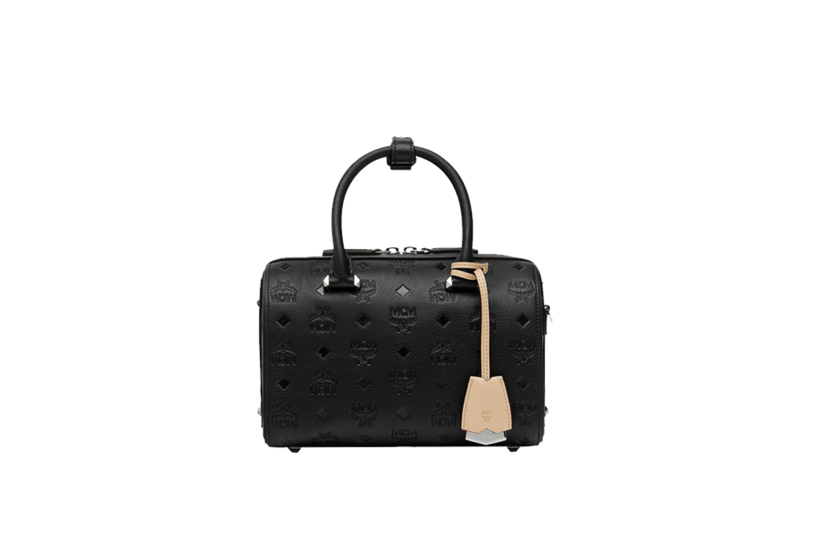 essential boston in monogram leather