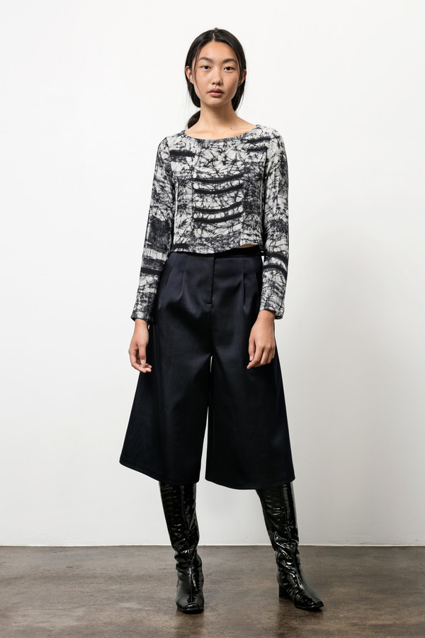 Osei-Duro Vesper Top in Broken Barcode Osei-Duro Vesper Top in Broken Barcode