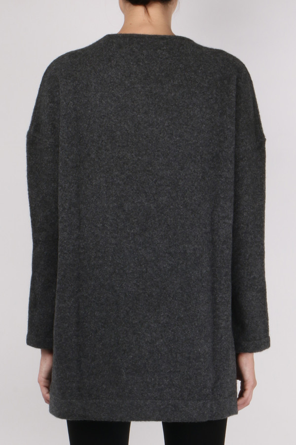 Allude Slit Pullover Allude Slit Pullover
