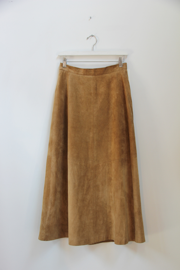 Hey Jude Suede A-Line Skirt Hey Jude Suede A-Line Skirt