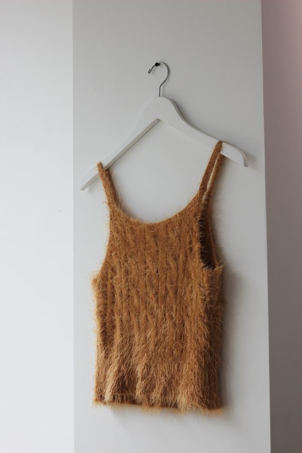 Hey Jude Textured Marigold Tank Hey Jude Textured Marigold Tank