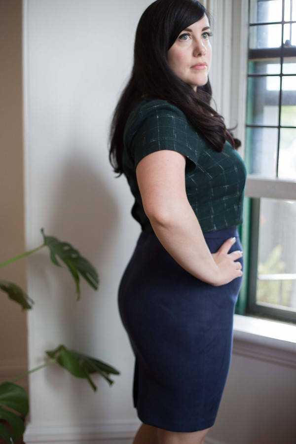 Valérie Dumaine Hilma Skirt - Navy Valérie Dumaine Hilma Skirt - Navy