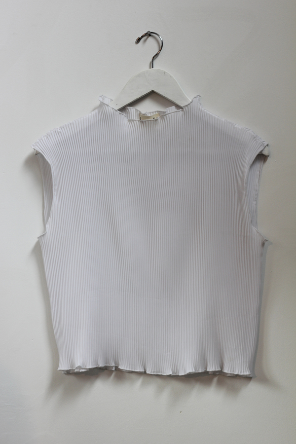 Hey Jude Vintage Micro-pleated Top Hey Jude Vintage Micro-pleated Top