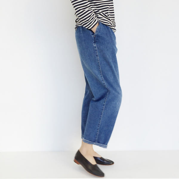 Johan Vintage Pleated Denim Pant Johan Vintage Pleated Denim Pant