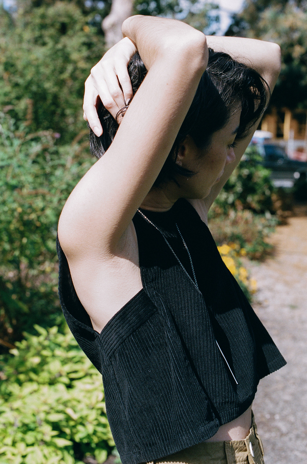 Rachel Comey Yana Top - coal corduroy Rachel Comey Yana Top - coal corduroy