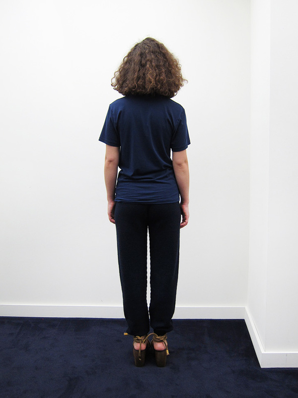 Unisex Correll Correll Duo Velvet T-Shirt, Navy/Black Unisex Correll Correll Duo Velvet T-Shirt, Navy/Black